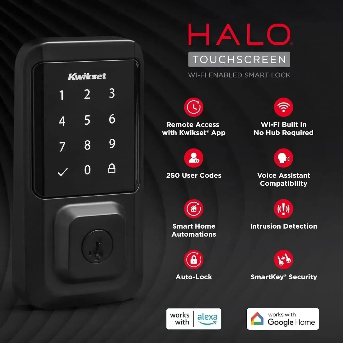 Cerradura Inteligente Kwikset Halo Wi-Fi: Seguridad Total