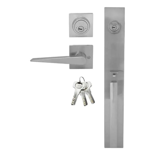 Cerradura Estocolmo MX81853 Llave-Mariposa Gunmetal