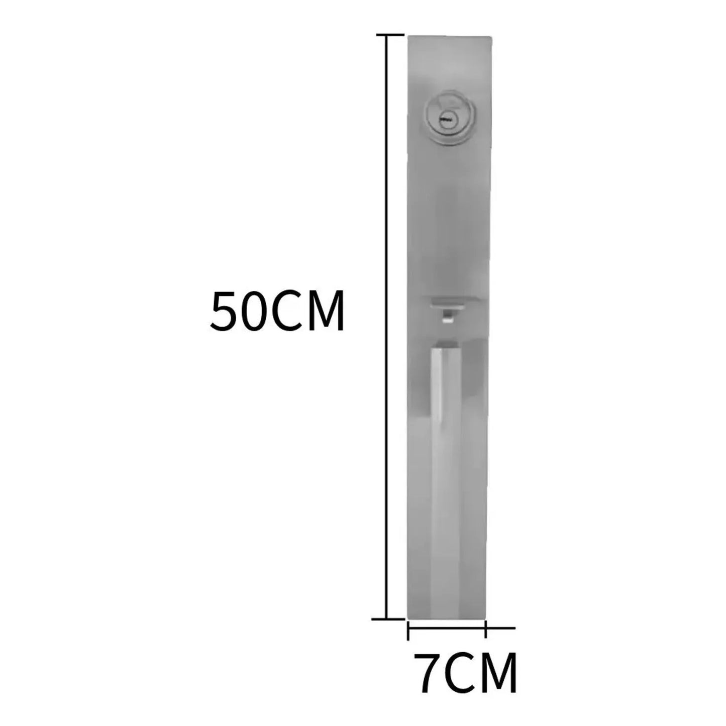 Cerradura Estocolmo MX81853 Llave-Mariposa Gunmetal