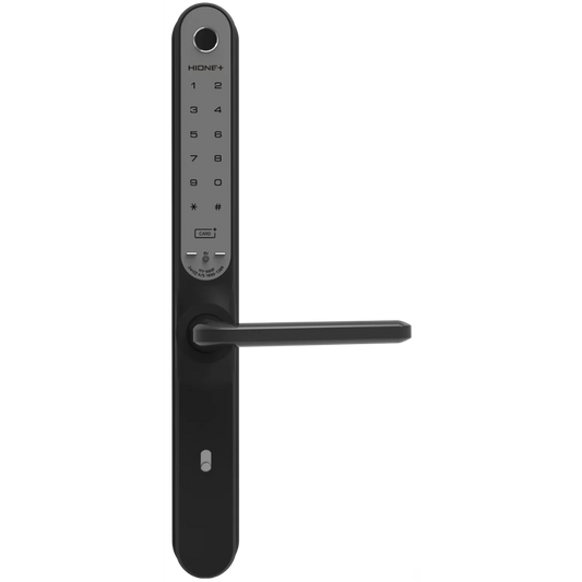Cerrojo HV-660A Abatible Negro para Puertas Seguras