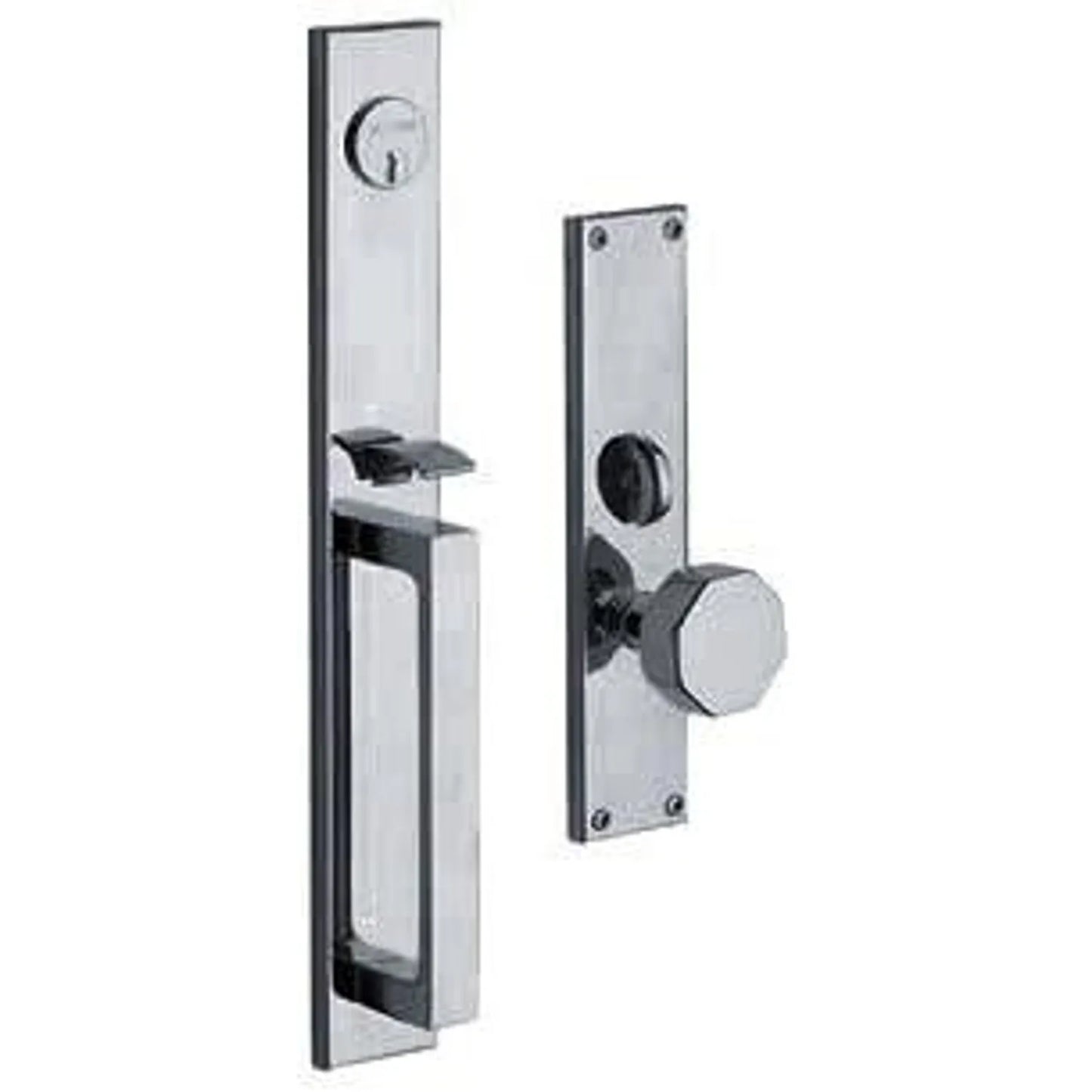 Atlanta Entrance Trim with 5073 Knob – Stylish & Secure