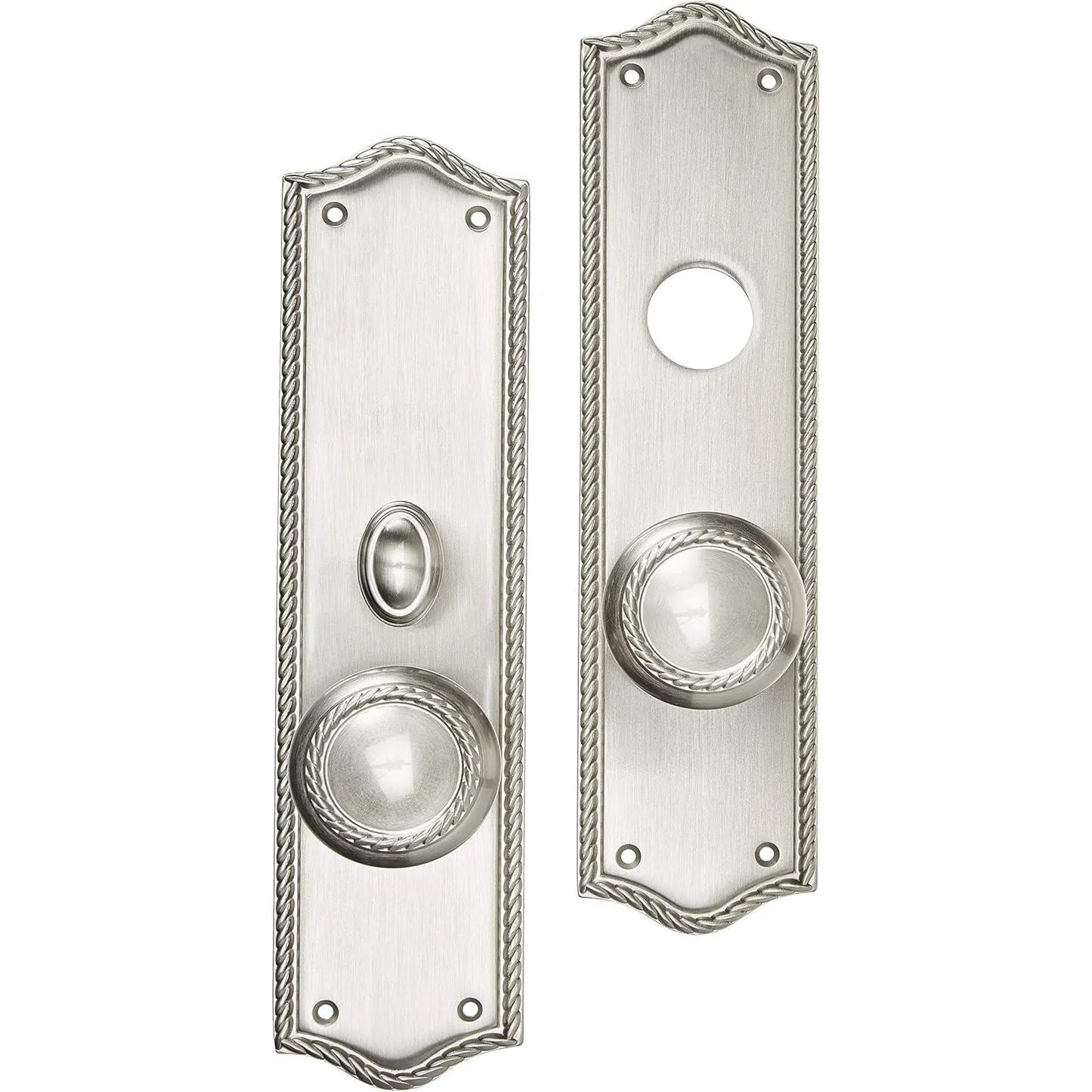 Barclay Entrance Lock Set - Premium Solid Forged Brass