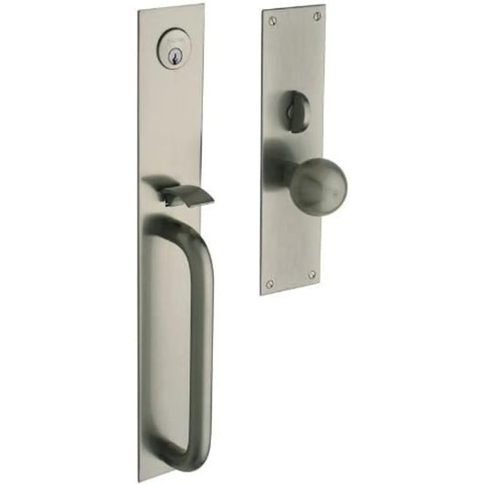 Elegant San Diego Entrance Trim | Solid Forged Brass 5041 Knob