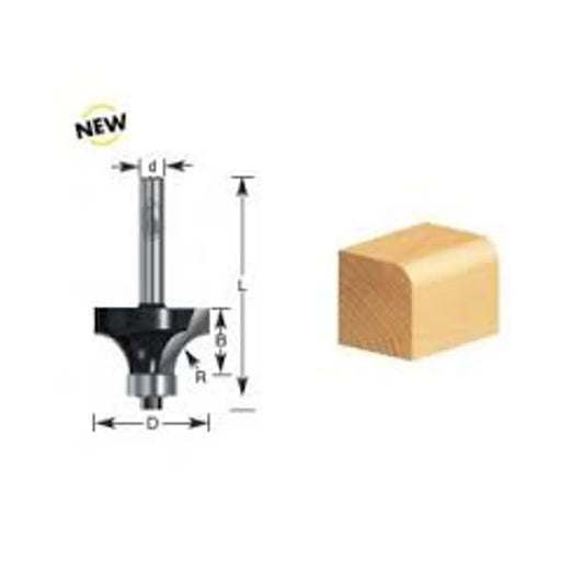 Broca de Carburo Timberland Red 3/8 - Precisión Duradera