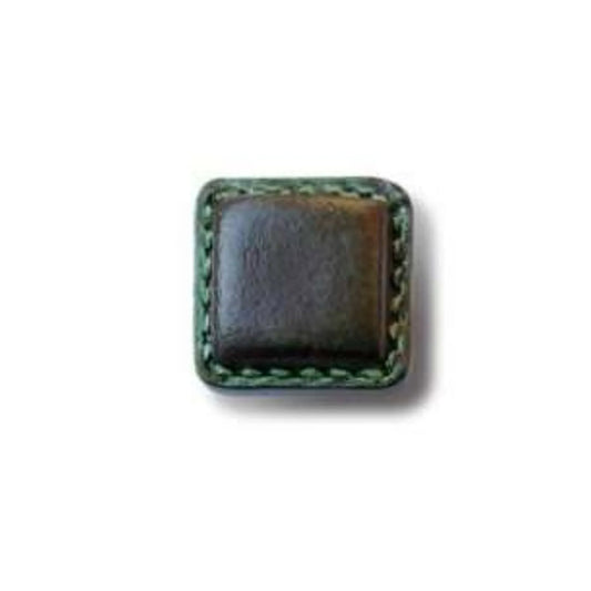 Pomo Cuero Verde Mod. 5962 - Elegante y Funcional