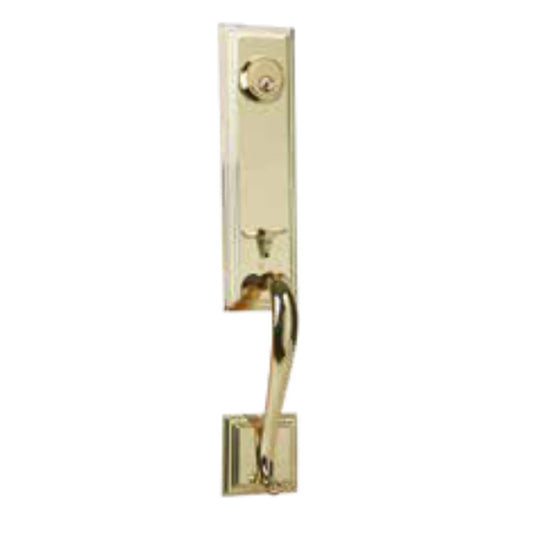 Cerradura Yale San Diego Apolo PVD - Seguridad Premium