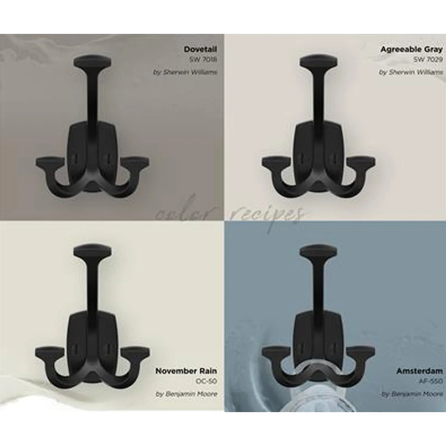 Toallero Vicinity 370 mm Bronce Negro