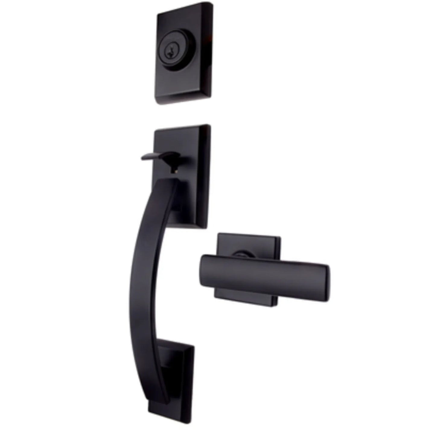 Kwikset Tavaris Negro Mate - Cerradura de Entrada Segura