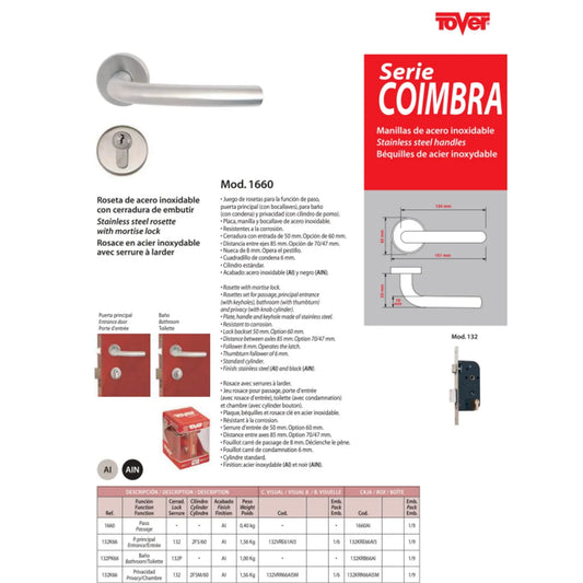COIMBRA ROSETA 132 LL/LL - Entrada Doble