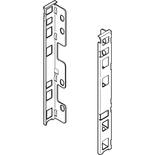 Adaptadores LEGRABOX Madera Blum | Altura M | Negro Tierra