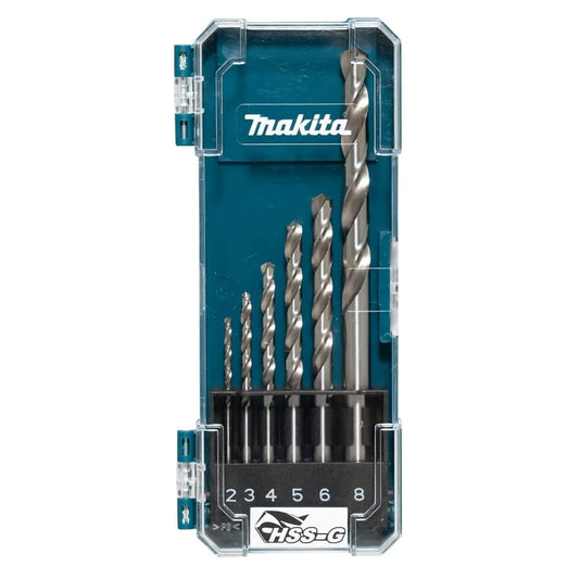Juego de 6 Brocas para Metal 2-8mm | Alta Durabilidad