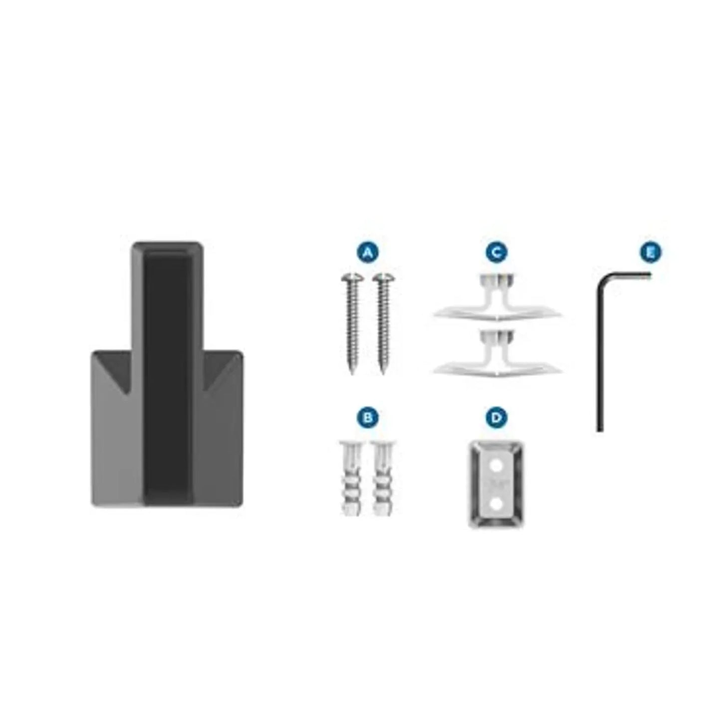 Toallero Blackrock 360 mm Bronce Negro