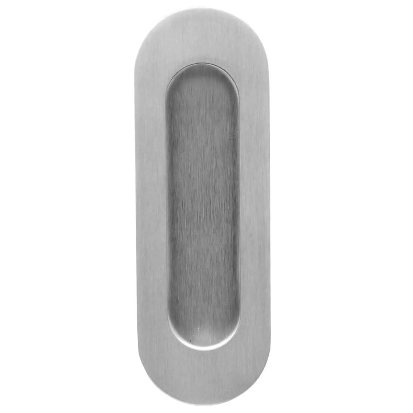 Jaladera Oval Acero Inoxidable 120x40mm - Calidad Premium