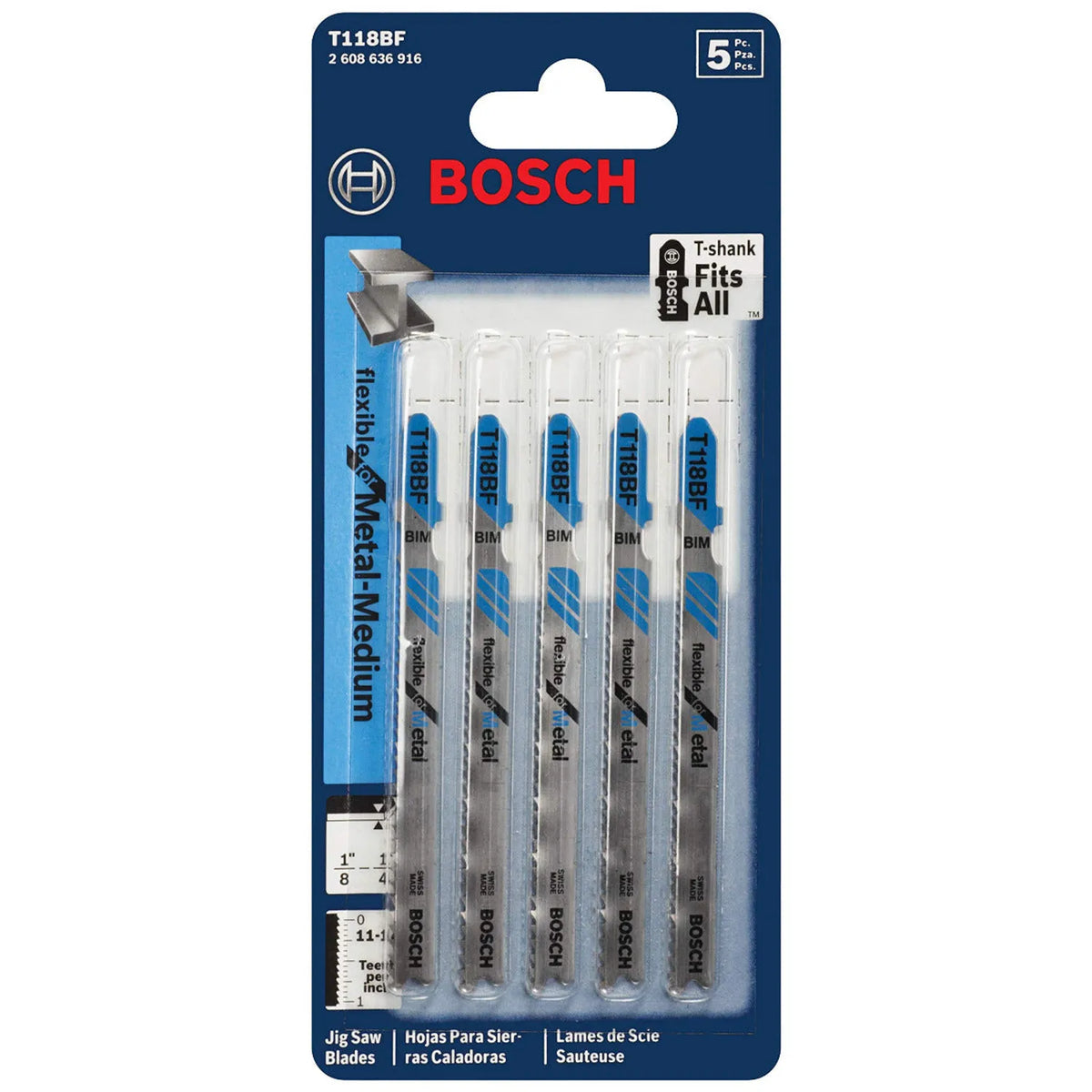 Segueta Bosch T118BF BIM - Corte Profesional