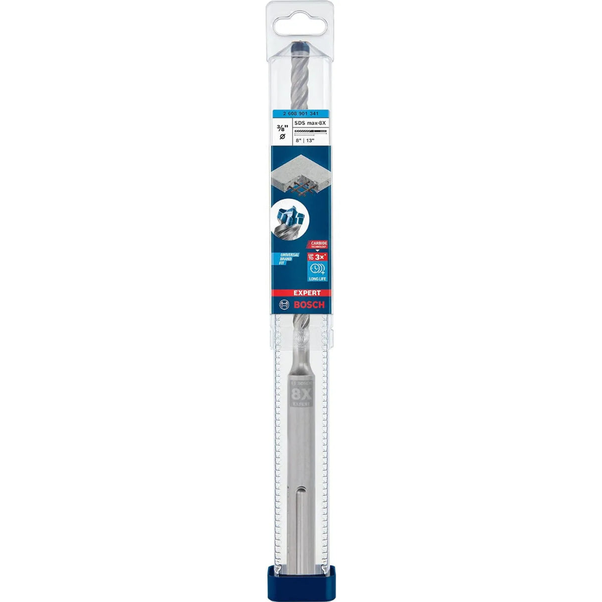 Broca SDS-Max Bosch 3/8" x 8" x 13" | Rotomartillo Original