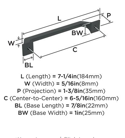 Jaladera Exceed 160mm - Calidad Premium para Tu Hogar