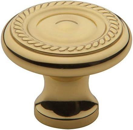 Perilla Rope Knob de Latón Sólido - 1.25" Diam.