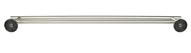 Toallero Doble 24" Acero Inoxidable Pulido