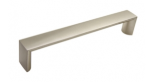 Manija de Zinc 160mm Níquel Cepillado - Estilo y Durabilidad