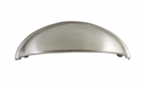 Manija de Zinc 76mm Níquel Cepillado - Estilo y Durabilidad