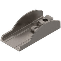 Placa de cazoleta CRISTALLO, para encolar, rectangular, para vidrio / luna