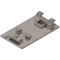 Placa de cazoleta CRISTALLO, para encolar, rectangular, para vidrio / luna