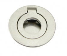 Jaladera 32mm Níquel Pulido - Aleación Zinc Duradera