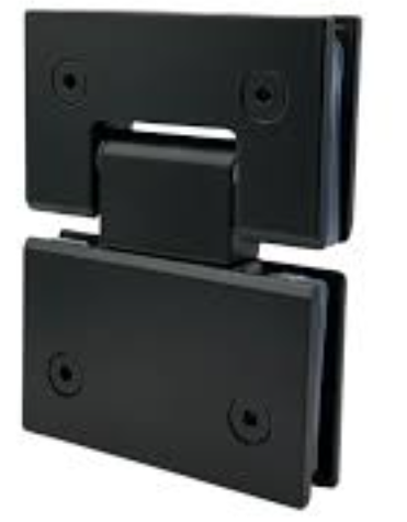 Bisagra 180° Cristal Negro - HLD-5008 | Calidad Premium