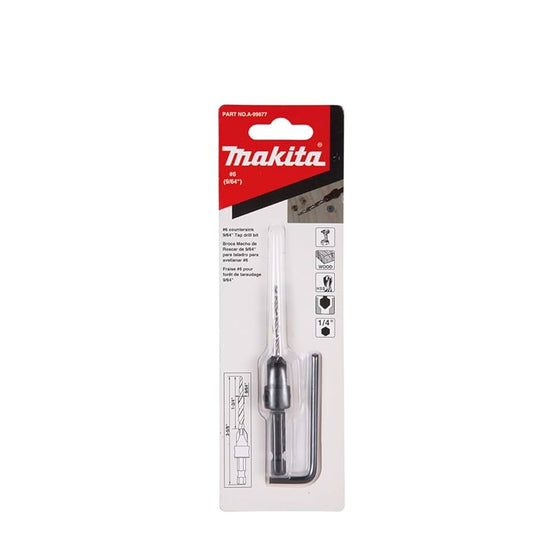 Avellanador para Madera Zanco 1/4 No. 6 - Herramienta Profesional