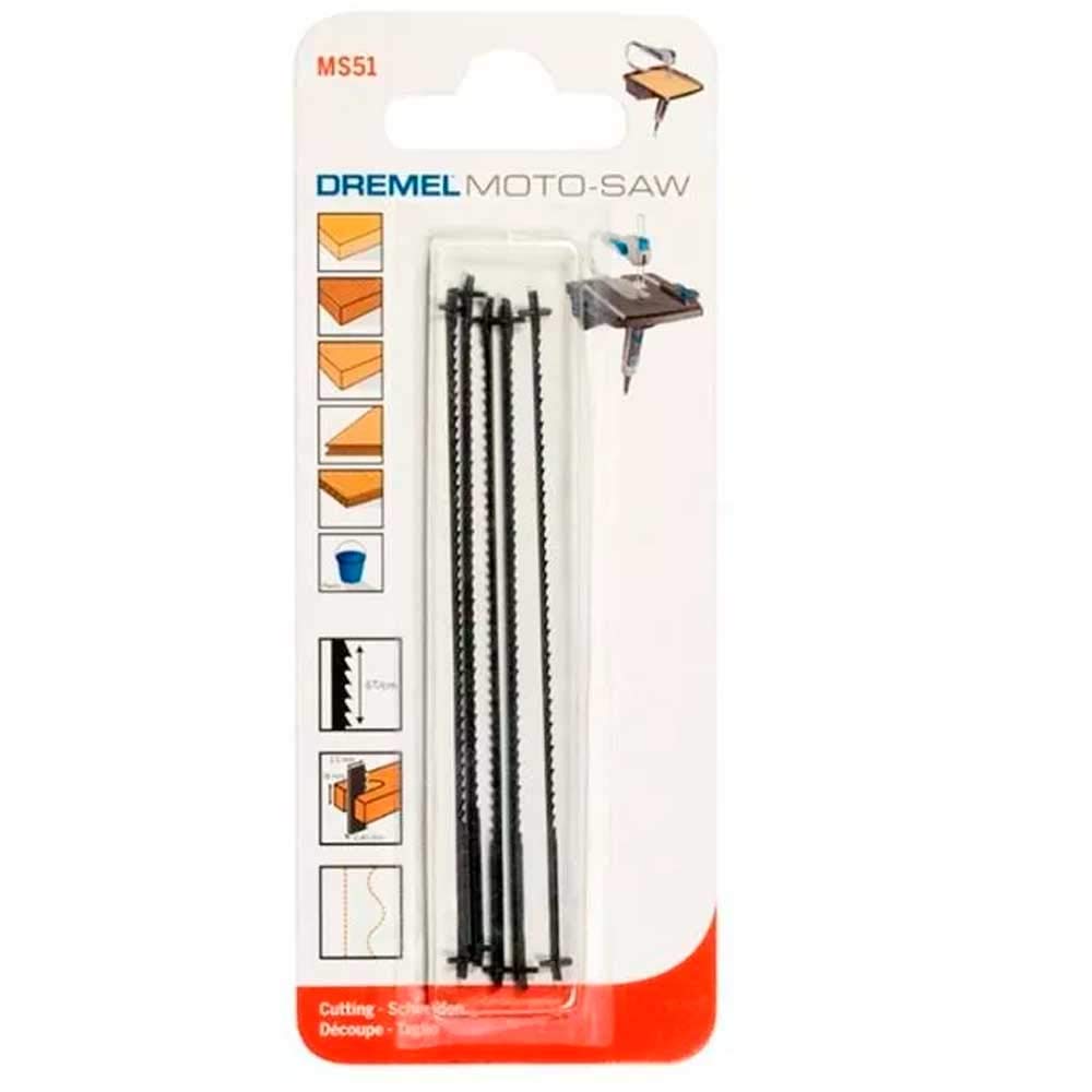 Hoja de sierra de uso general para madera DREMEL® Moto-Saw (MS51)