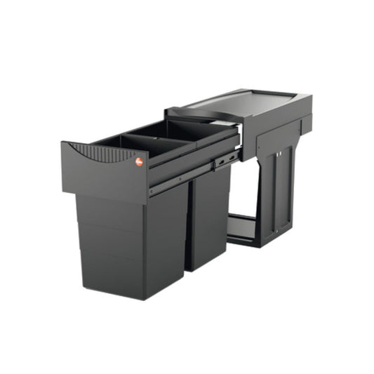 Cubo de Basura Doble 2 x 15 Lts. - Organización Óptima