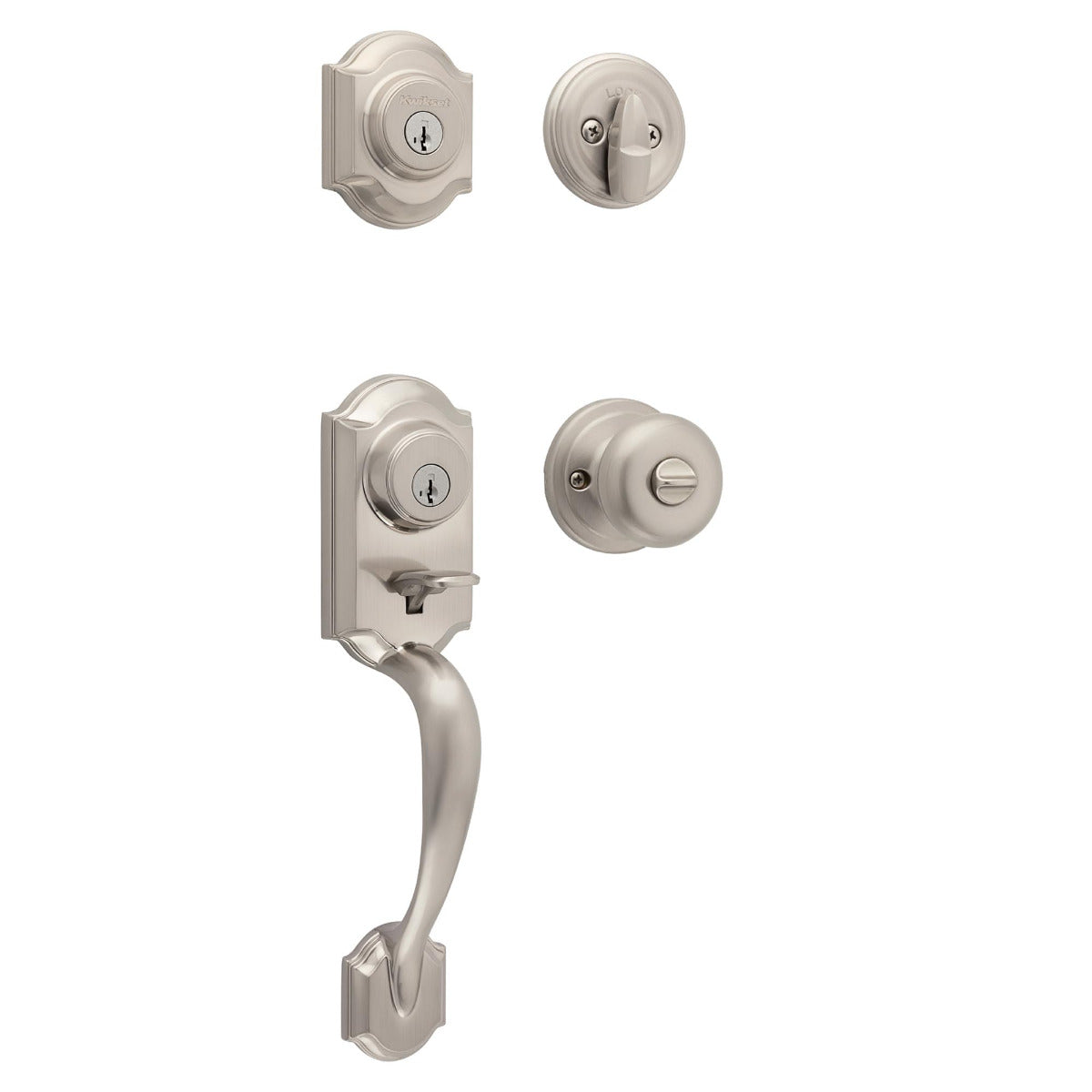 Cerradura de Gatillo Kwikset Montara 95530-018, Níquel Satinado