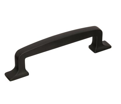 Jaladera Westerly 96mm Negro Bronce para Muebles