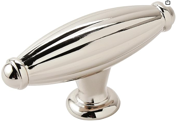 Pomo Blythe 2 5/8" Níquel Pulido - Elegante y Duradero
