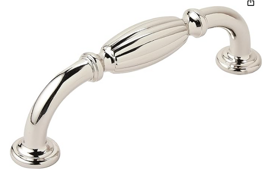 Jaladera Blythe 128mm Níquel Pulido - Estilo Elegante