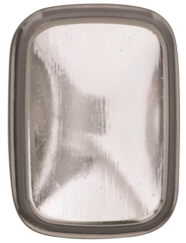 Pomo Rectangular 1 1/4" Nickel Pulido - Calidad Premium