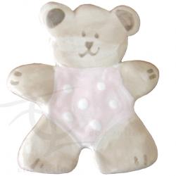 Teddy Dots Rosa - Peluche Infantil Suave y Adorable