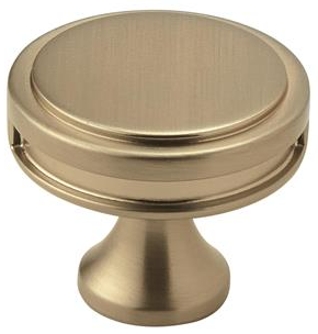 Pomo Oberon 3/8 Oro Champ - Estilo y Durabilidad