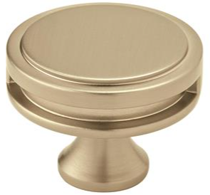 Pomo Oberon 1 3/4 Dorado Champagne - Elegante y Moderno