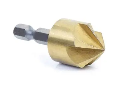 Avellanador HSS 82° Recubrimiento Titanio | Vástago Hexagonal