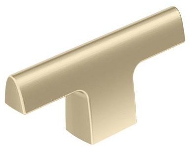 Pomo Riva 2 1/2" Golden Champagne - Elegante y Duradero