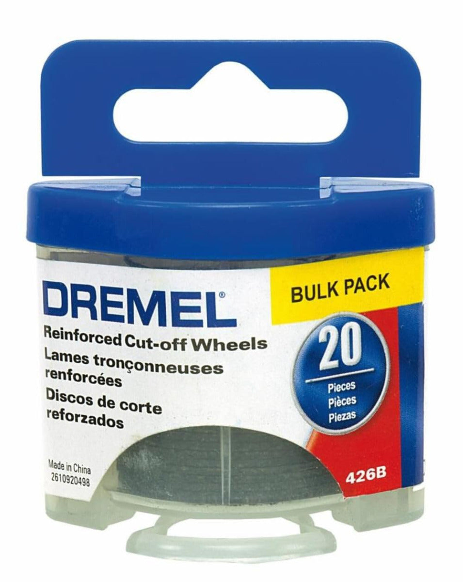 Ruedas de Corte Dremel 426B - 20 Unidades (1-1/4 pulgadas)