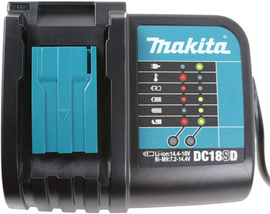 Cargador DC18SD - Baterías Rápidas y Duraderas