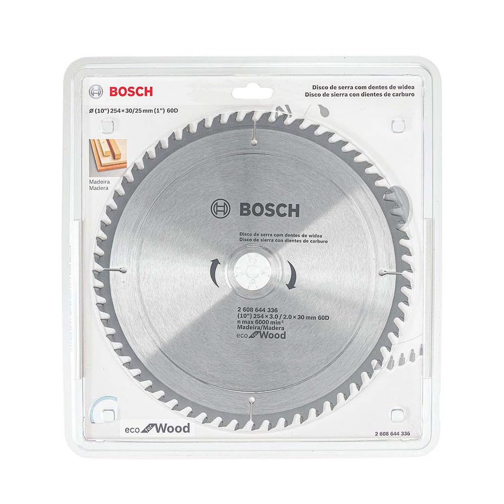 Hoja Sierra Circular Bosch Eco 10x30x60