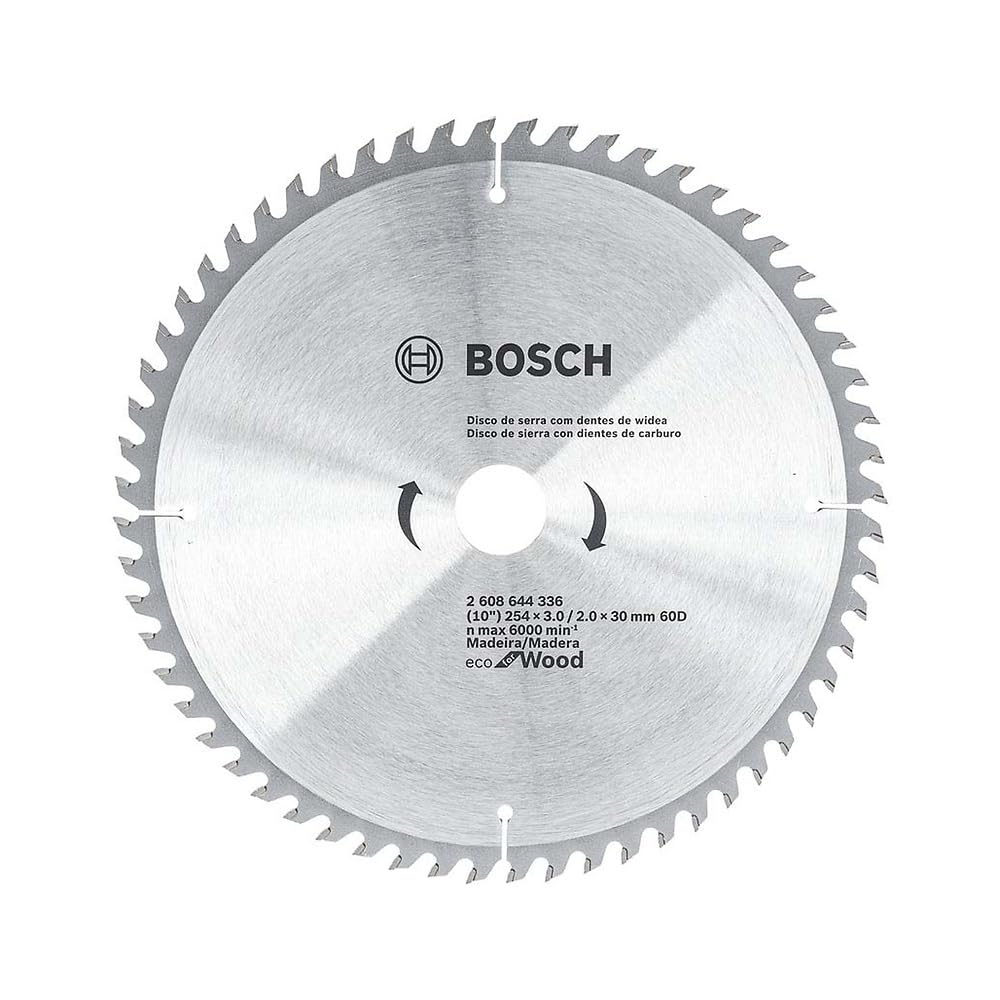Hoja Sierra Circular Bosch Eco 10x30x60