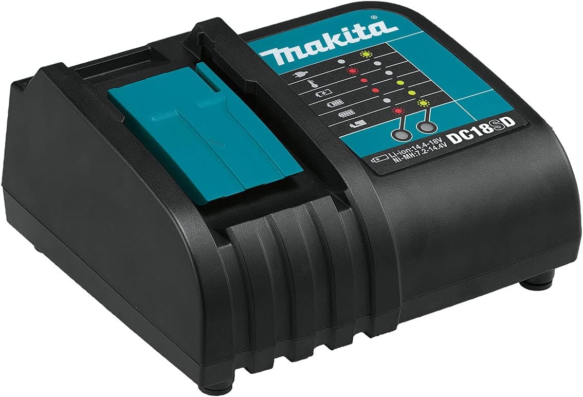 Cargador DC18SD - Baterías Rápidas y Duraderas