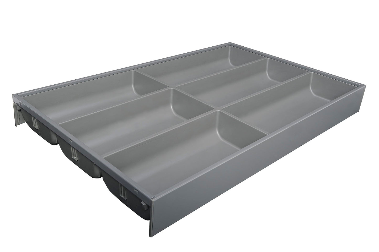 Bandejas Organizadoras ZC7S500BS3 - 6 Compartimentos Negro Mate