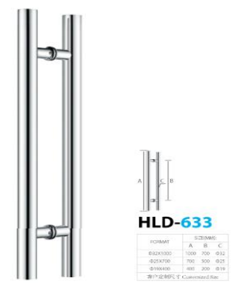Jaladeras de Acero Inoxidable 32X1020X1500MM - HLD632
