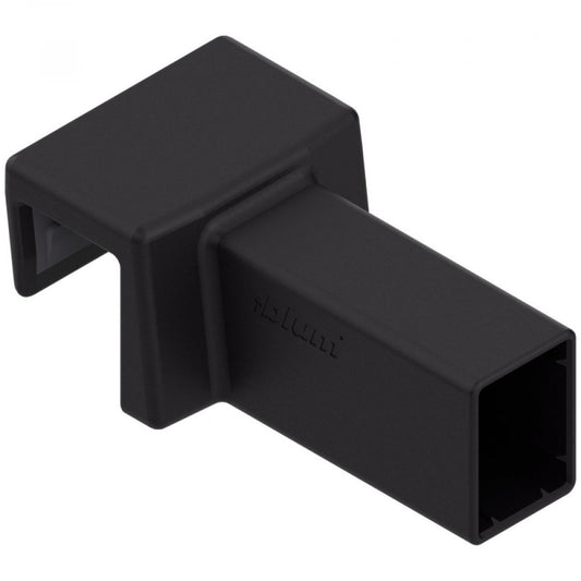 Soporte Separador Transversal AMBIA-LINE 23.5 mm Negro Mate