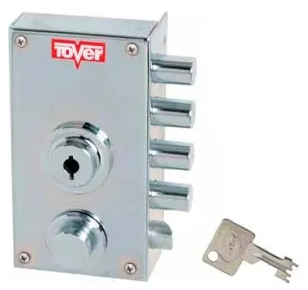 Cerradura Mod. 700 Cromo | Alta Seguridad y Durabilidad